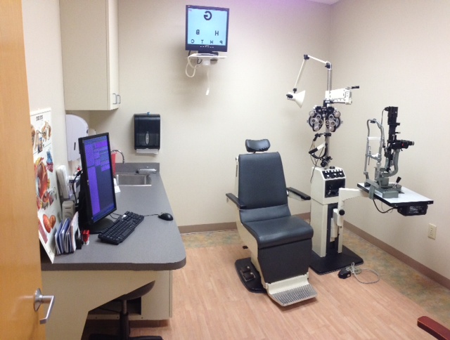 Dual monitor exam lane with AcuityMaster