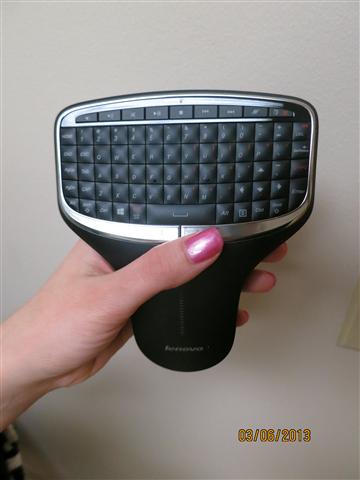 This remote control permits 100% control of AcuityMaster